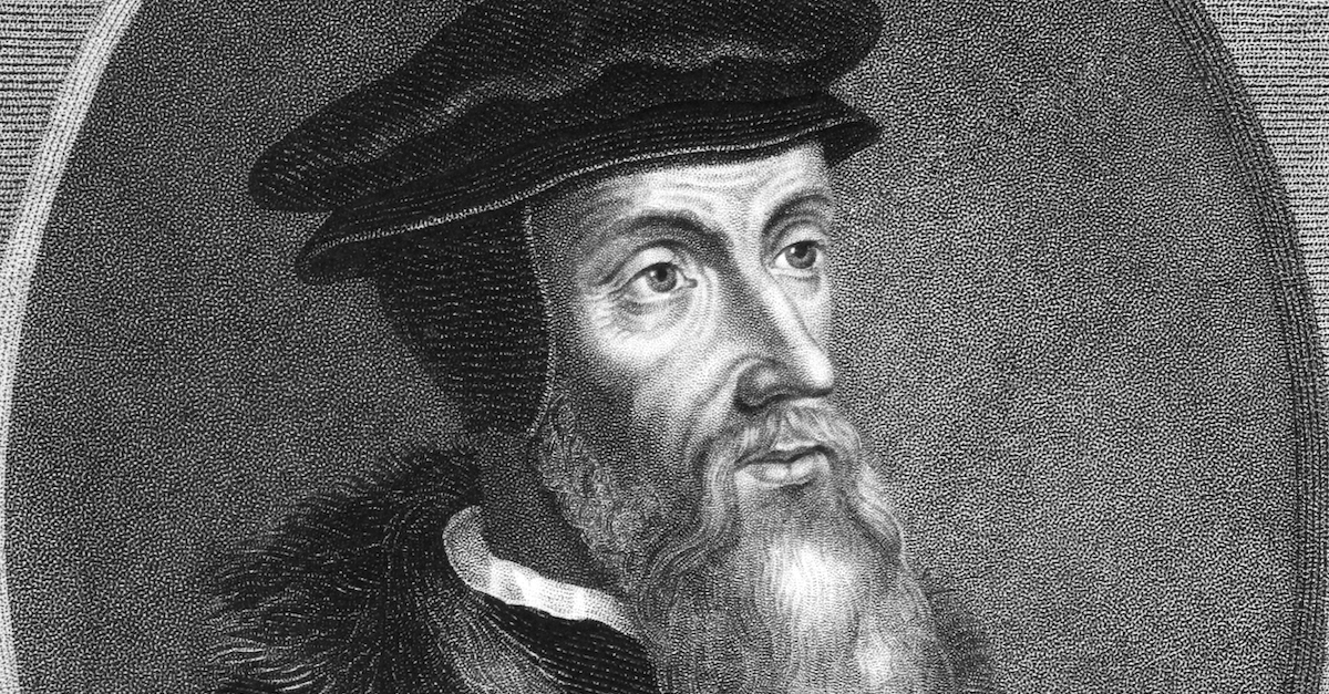 Temet Nosce: Calvin and the True Knowledge of Self